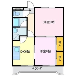 メゾン丸山の物件間取画像